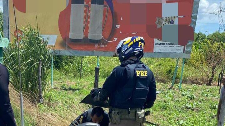 Suspeito de agredir companheira grávida é detido pela PRF