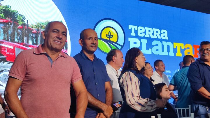 Vereador Edmilson do Salgado participa do lançamento do programa Terra Plantar