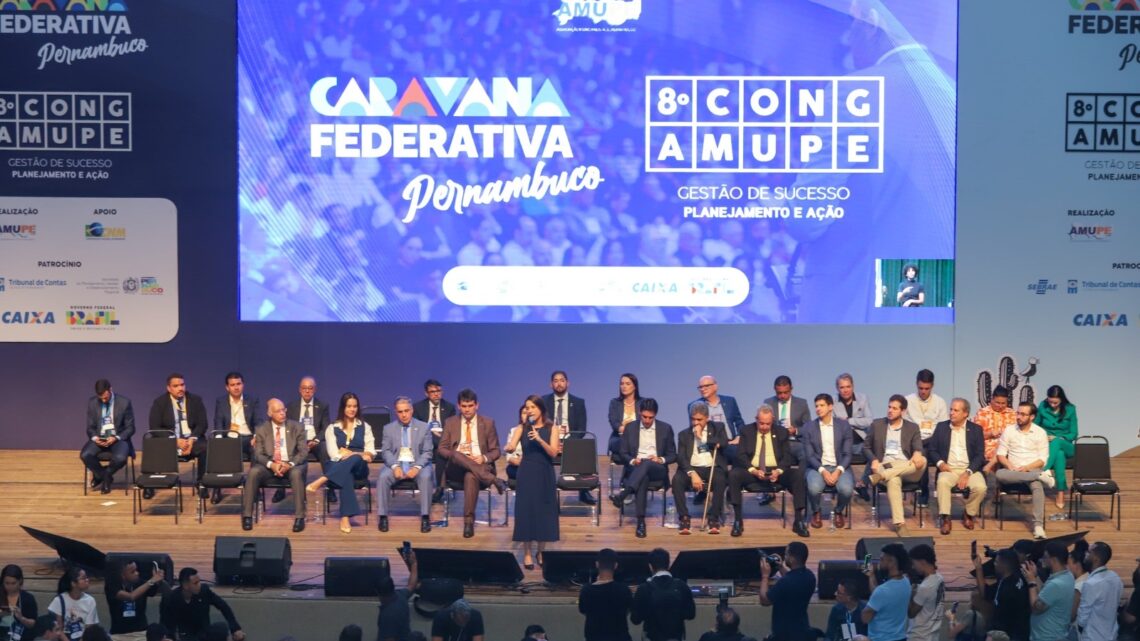 Governadora Raquel Lyra anuncia R$ 110,9 milhões em obras de abastecimento de água em todo o Estado, durante o 8º Congresso Pernambucano de Municípios, da Amupe Governadora Raquel Lyra anuncia R$ 110,9 milhões em obras de abastecimento de água em todo o Estado, durante o 8º Congresso Pernambucano de Municípios, da Amupe