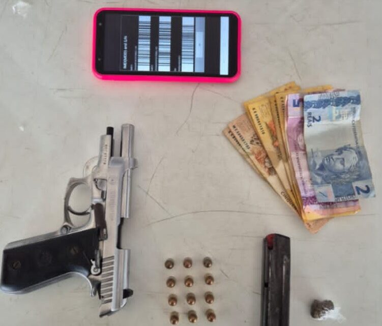 PM apreende arma de fogo e evita possível homicídio PM apreende arma de fogo e evita possível homicídio