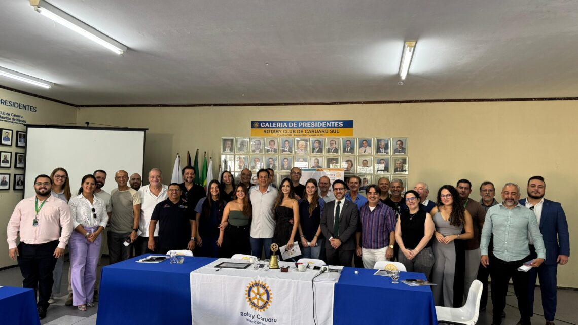 Prefeitura apresenta impacto econômico e turístico do São João de Caruaru ao Rotary Club Maurício de Nassau Prefeitura apresenta impacto econômico e turístico do São João de Caruaru ao Rotary Club Maurício de Nassau