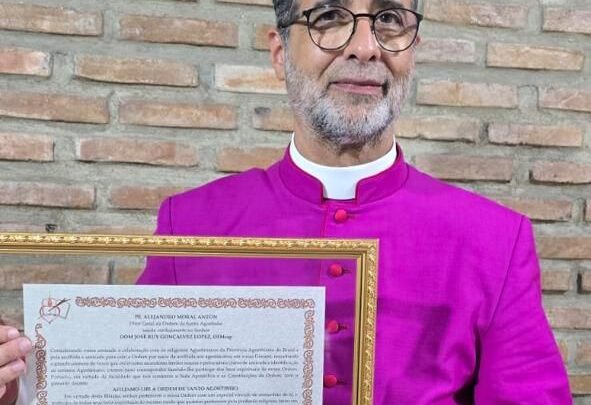 Dom José Ruy é oficialmente afiliado à Ordem de Santo Agostinho — e agora é confrade do Papa Leão XIV