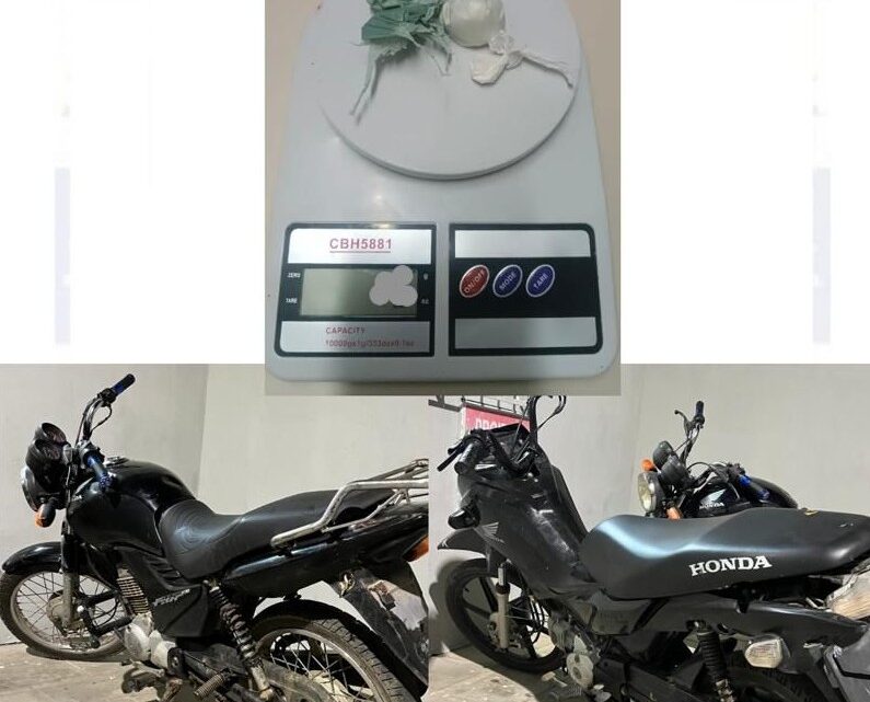 PM prende dois homens e recupera motos roubadas PM prende dois homens e recupera motos roubadas