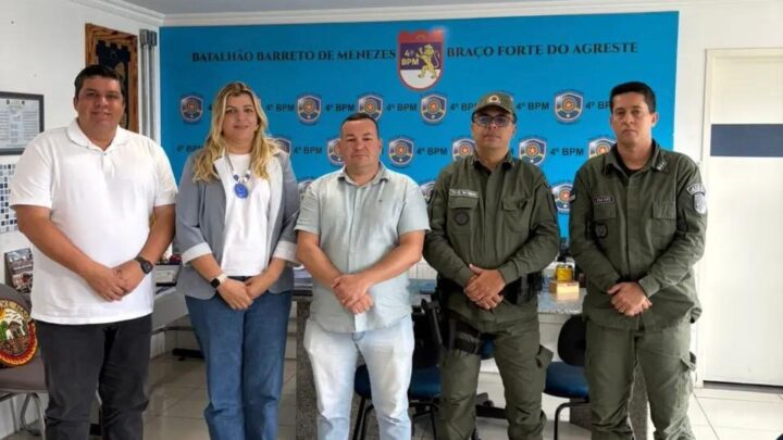 Compromisso com a Segurança: Vereador Cabo Cardoso Articula Reunião com Comandante do 4º Batalhão e Presidente da CEACA