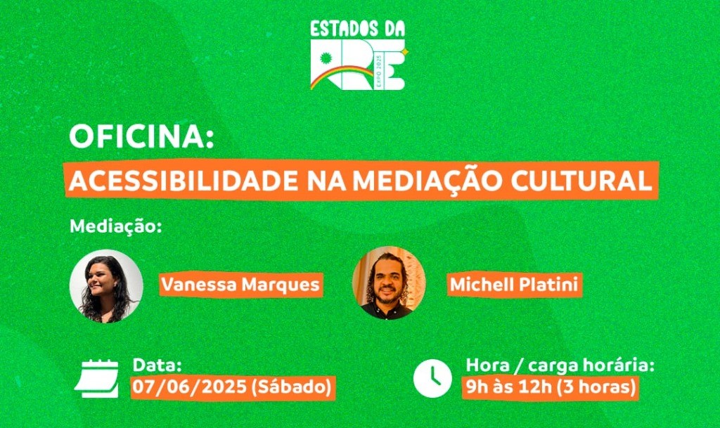 Acessibilidade é um dos pilares da exposição ‘Estados da Arte’