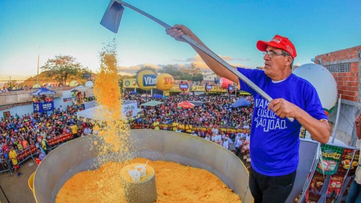 Caminhada do Forró e Maior Cuscuz do Mundo devem atrair milhares de forrozeiros ao Alto do Moura neste domingo (8)