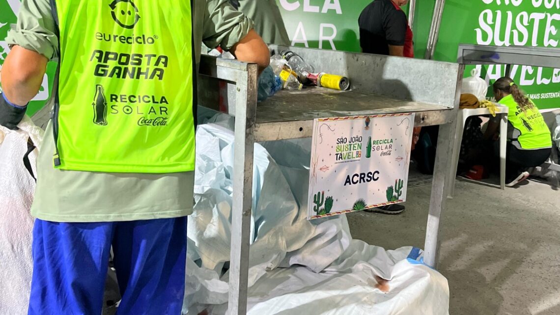 Central Sustentabilidade: mais de 10 toneladas de materiais recicláveis recolhidos nos festejos juninos em Caruaru Central Sustentabilidade: mais de 10 toneladas de materiais recicláveis recolhidos nos festejos juninos em Caruaru