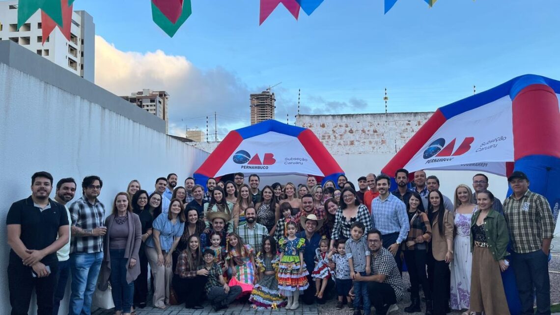 Esquenta junino aquece os preparativos para o Forró da OAB Caruaru 2025 Esquenta junino aquece os preparativos para o Forró da OAB Caruaru 2025