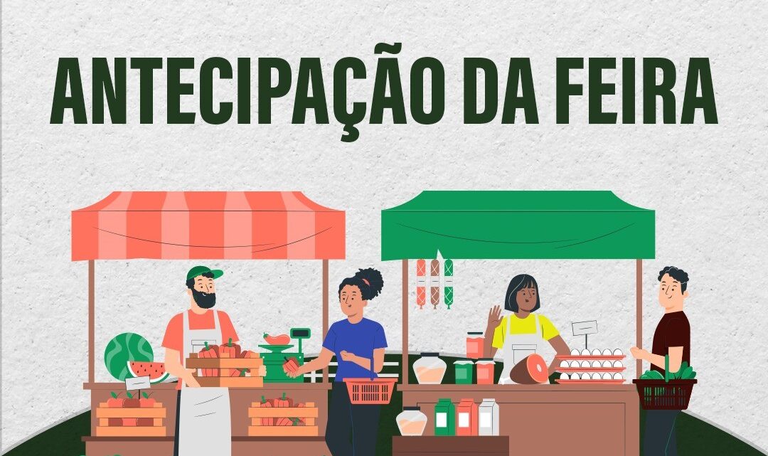 Feira da Agricultura Familiar será antecipada em Caruaru, devido ao feriado de Corpus Christi Feira da Agricultura Familiar será antecipada em Caruaru, devido ao feriado de Corpus Christi
