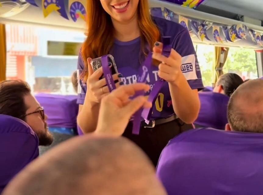 Ônibus da Nescafé e Virtron Tec ganham as ruas de Caruaru no São João