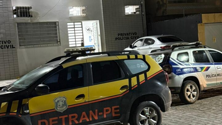 DETRAN-PE recupera dois veículos em menos de uma semana