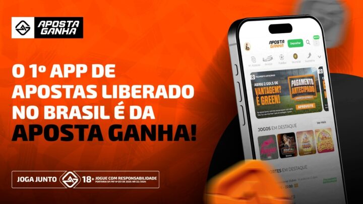 Aposta Ganha é a primeira empresa de apostas brasileira a lançar aplicativo no Brasil