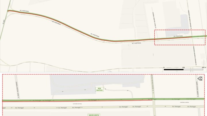Avenida Portugal, em Caruaru, passará a contar com novo espaço para caminhada, a partir da segunda-feira (7)
