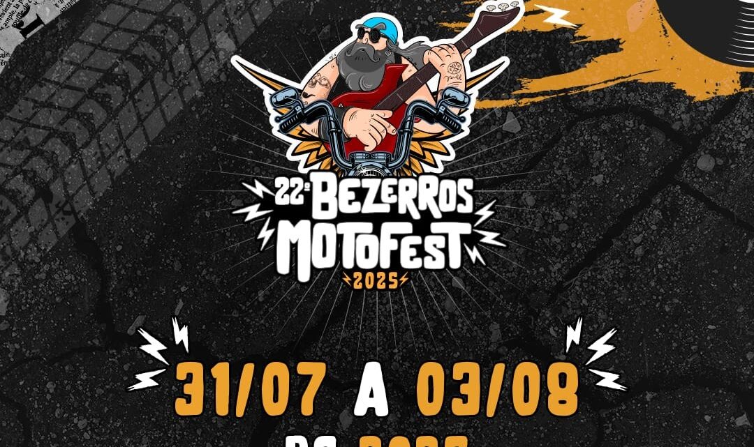 Confira a programação do 22° MotoFest de Bezerros 2025 Confira a programação do 22° MotoFest de Bezerros 2025