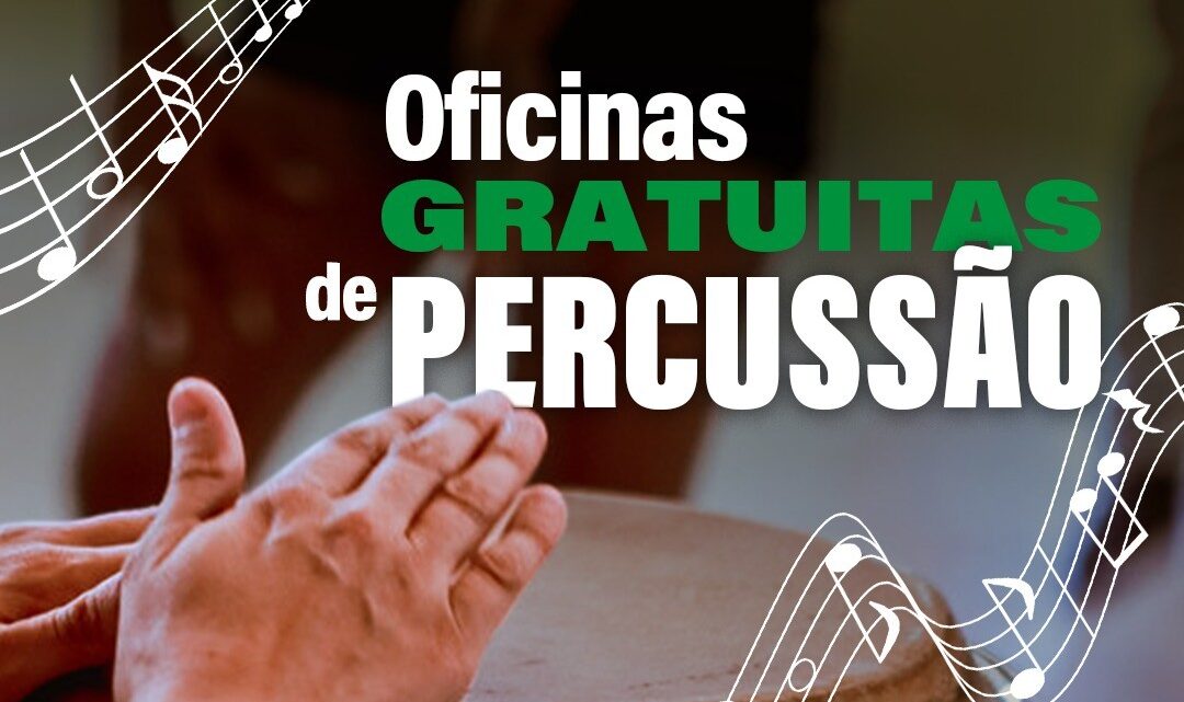 Estação Ferroviária de Caruaru vai receber oficinas gratuitas de percussão Estação Ferroviária de Caruaru vai receber oficinas gratuitas de percussão