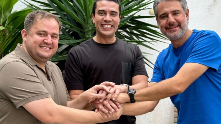 Rodrigo Pinheiro oficializa para o seu grupo que Anderson Luiz e Fernando Monteiro são seus pré-candidatos para eleição de 2026