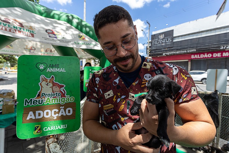 Projeto “Meu Amigão” incentiva adoção responsável de cães e gatos no Marco Zero Projeto “Meu Amigão” incentiva adoção responsável de cães e gatos no Marco Zero