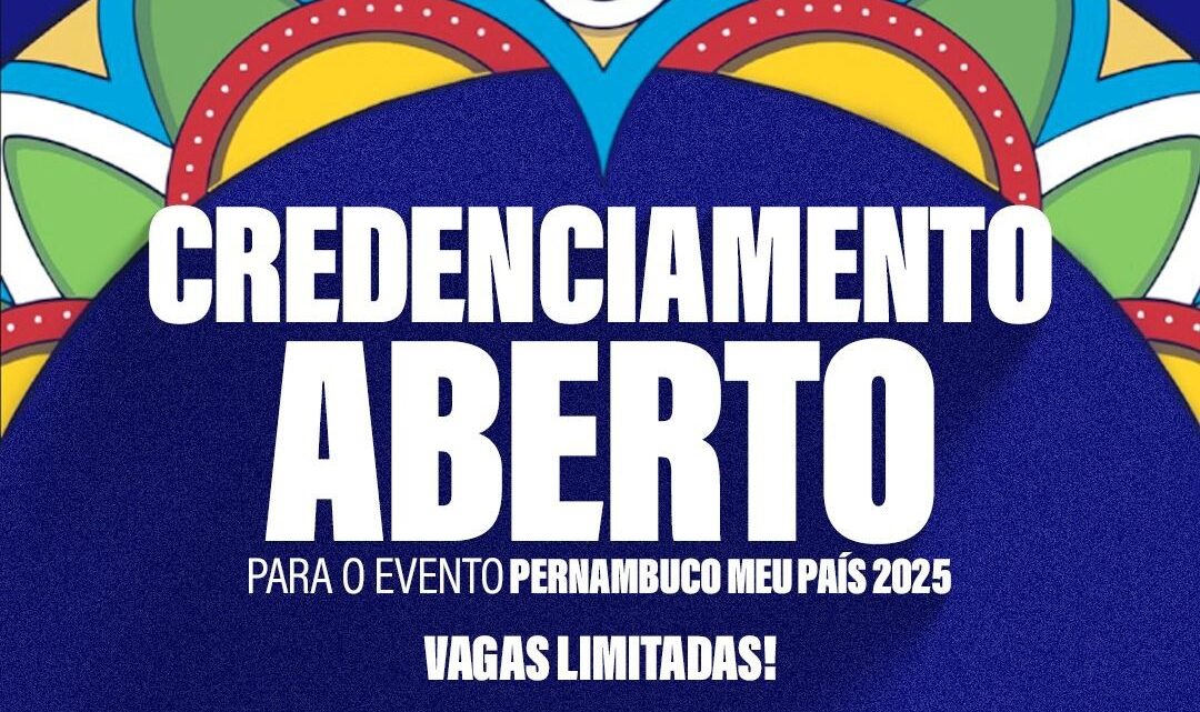 Credenciamento para comerciantes do evento Pernambuco Meu País 2025 será realizado na Estação Ferroviária
