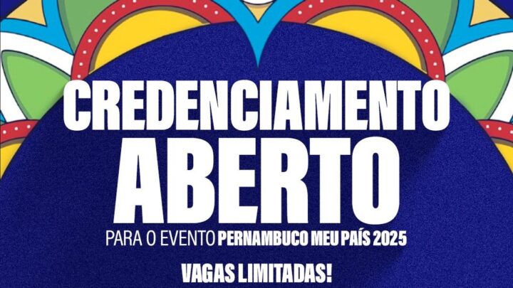 Credenciamento para comerciantes do evento Pernambuco Meu País 2025 será realizado na Estação Ferroviária