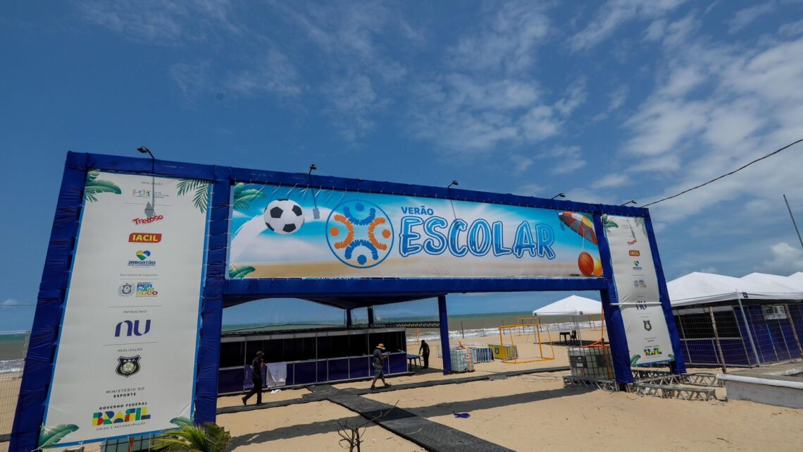Arena Verão: Governo de Pernambuco leva esporte e lazer para a praia de Piedade Arena Verão: Governo de Pernambuco leva esporte e lazer para a praia de Piedade