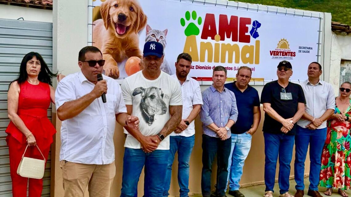 Anderson Correia amplia atuação no Agreste em inauguração da AME Animal em Vertentes, a convite do prefeito Rael Ferreira