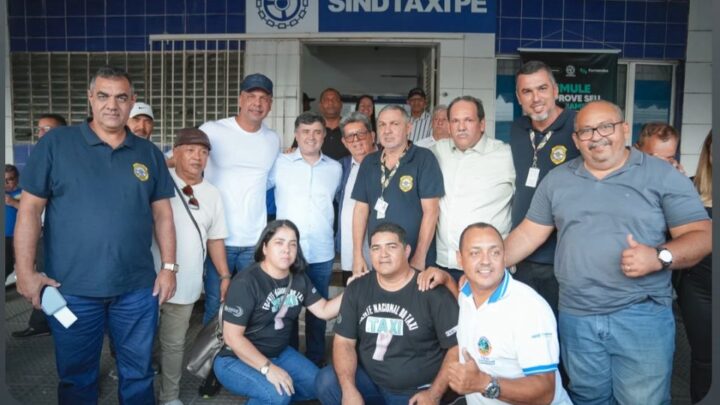 Anderson Correia mostra força de articulação política em defesa dos taxistas de Pernambuco ao lado de Eduardo da Fonte