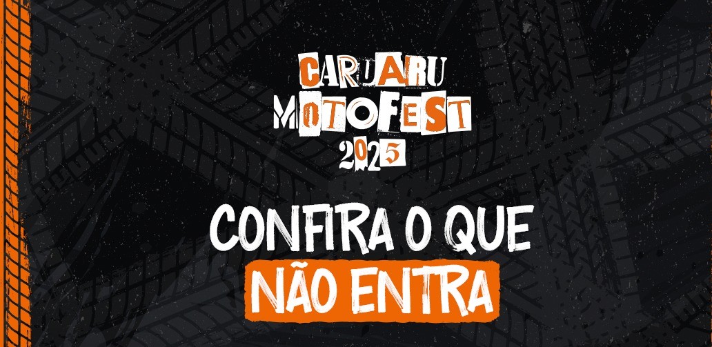 Motofest 2025: confira a lista de itens proibidos no Pátio de Eventos