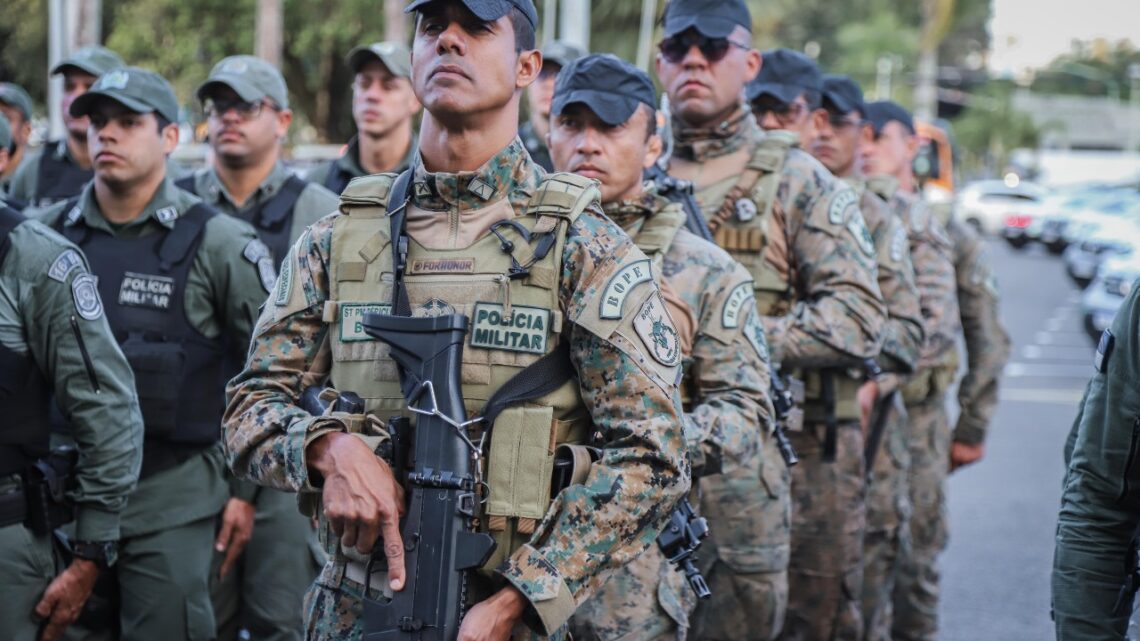 Polícia Militar lança megaoperação contra homicídios em todo o Estado