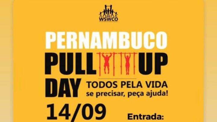 Pull Up Day 2025 – Um Movimento pela Vida em Caruaru, neste domingo (14)