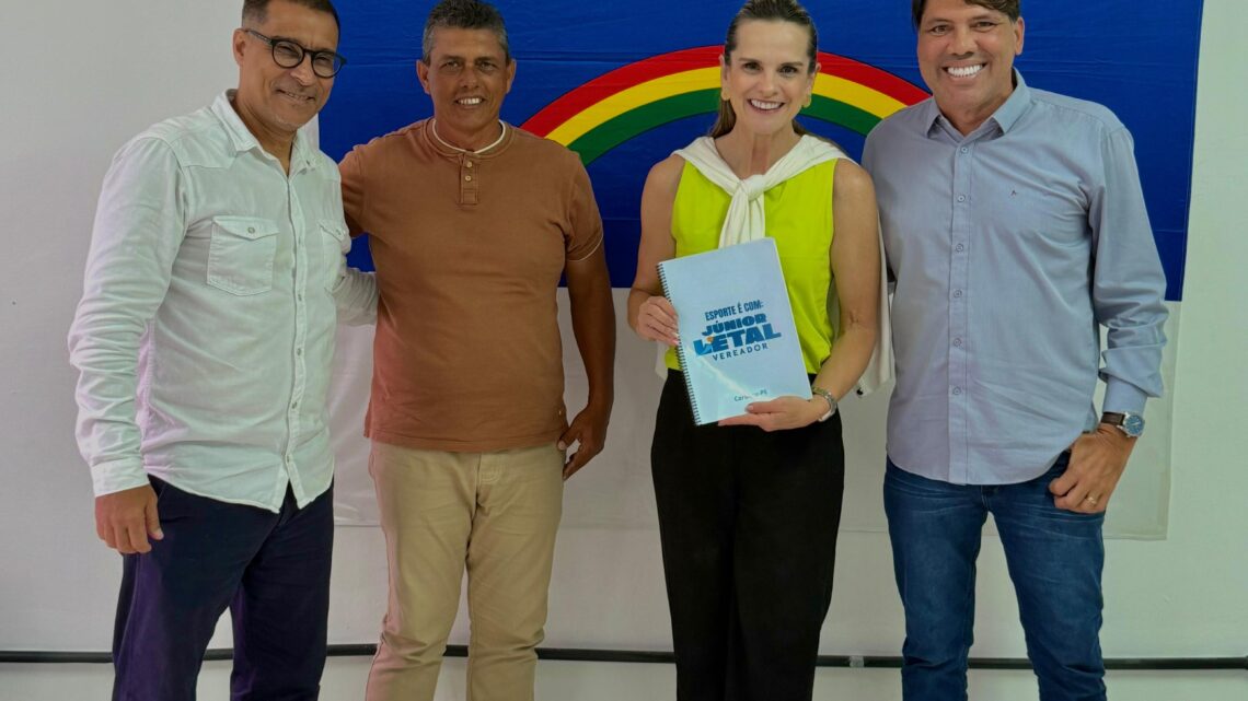Vereador Júnior Letal busca mais investimentos para o esporte de Caruaru