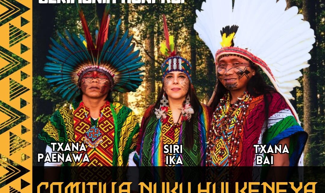 Caruaru recebe cerimônia Huni Kuî da Comitiva Nuku Hui Keneya em Serra dos Cavalos