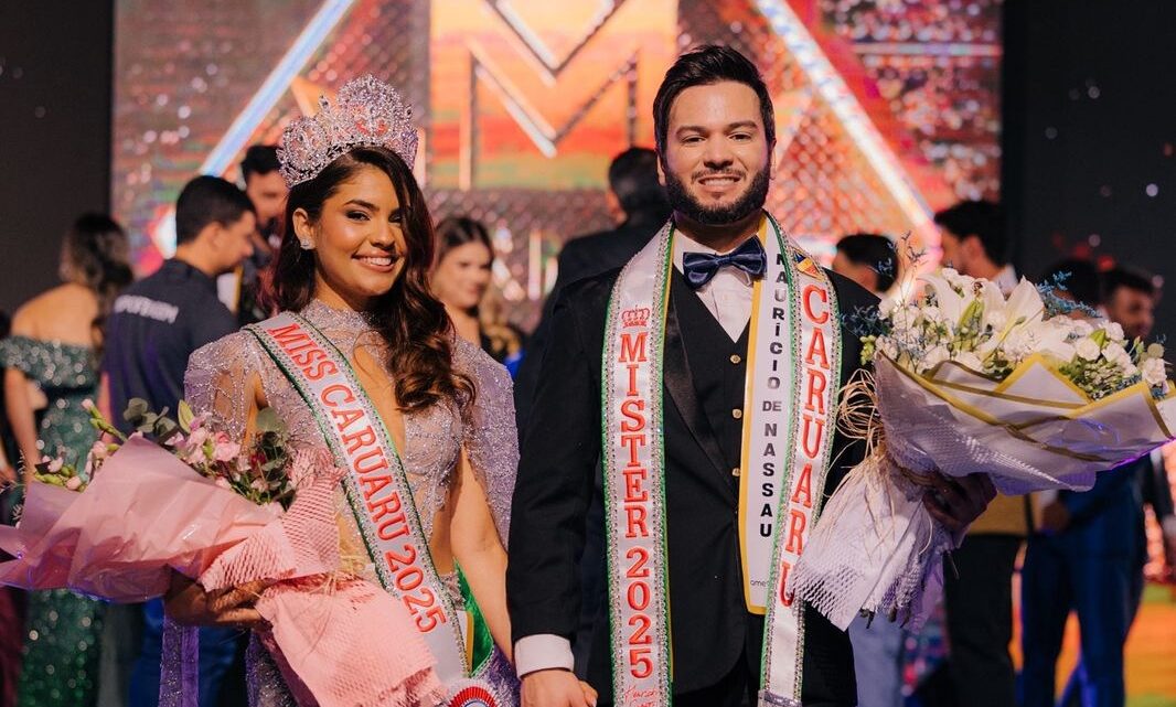 Glenda Lopes e Yago Cavalcante são os novos Miss e Mister Caruaru