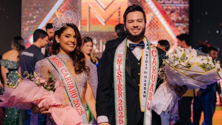 Glenda Lopes e Yago Cavalcante são os novos Miss e Mister Caruaru