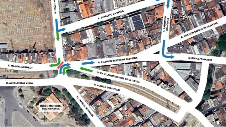 Manutenção na rede de saneamento exigirá a interdição parcial de ruas próximas ao Pátio de Eventos