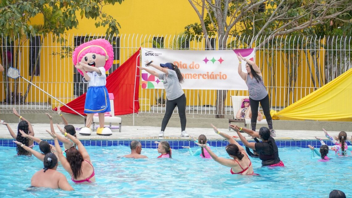Sesc promove atividades recreativas em comemoração ao Dia do Comerciário Sesc promove atividades recreativas em comemoração ao Dia do Comerciário
