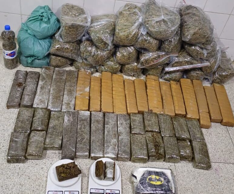 PM apreende mais de 50kg de maconha em Caruaru PM apreende mais de 50kg de maconha em Caruaru