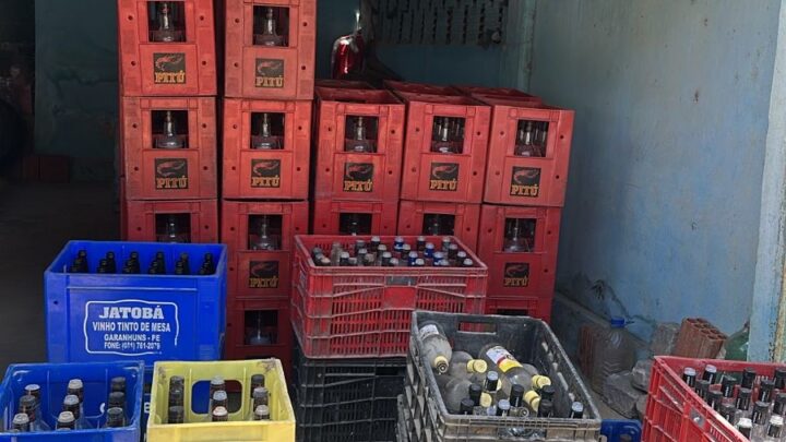 Segurança intensifica fiscalizações para coibir produção e venda de bebidas adulteradas em Pernambuco