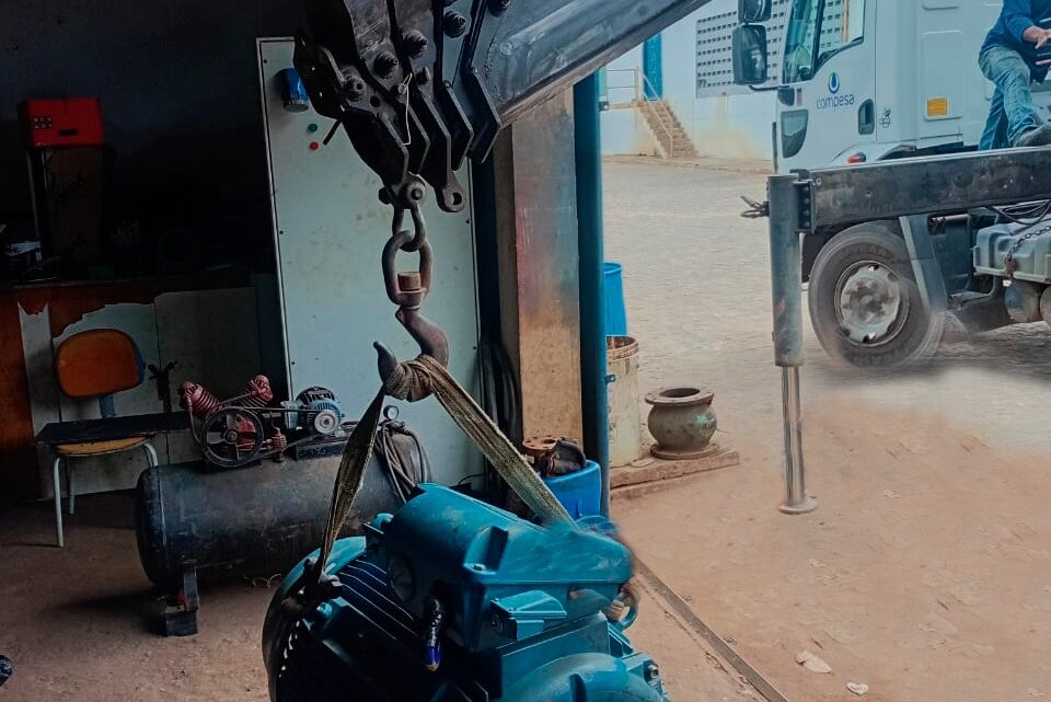 Nova tecnologia implantada pela Compesa possibilita prisão de bandido que furtou motor de bomba