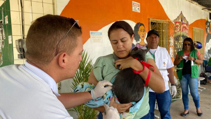 Prefeitura de Caruaru vacina mais de 10 mil animais no primeiro dia da Campanha Antirrábica 2025