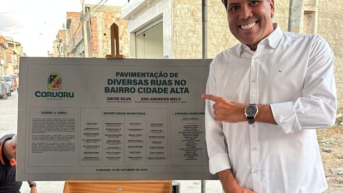 Encanto da Serra vive novo tempo com a pavimentação de mais de 15 ruas — conquista acompanhada de perto pelo vereador Júnior Letal