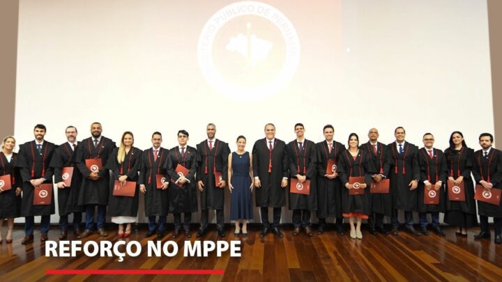 Reforço no MPPE: 16 novos Promotores de Justiça tomam posse