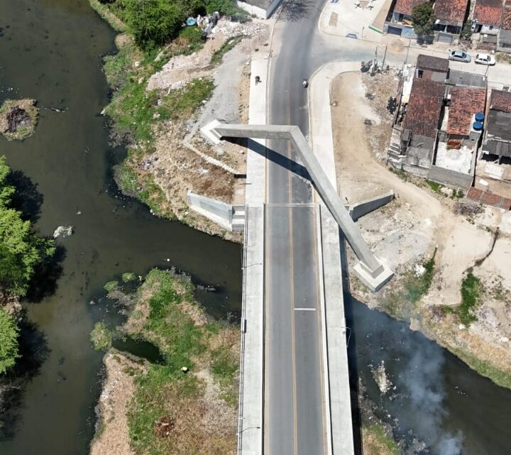 Ponte Anastácio Rodrigues, entre os bairros Rendeiras e José Liberato, será entregue à população