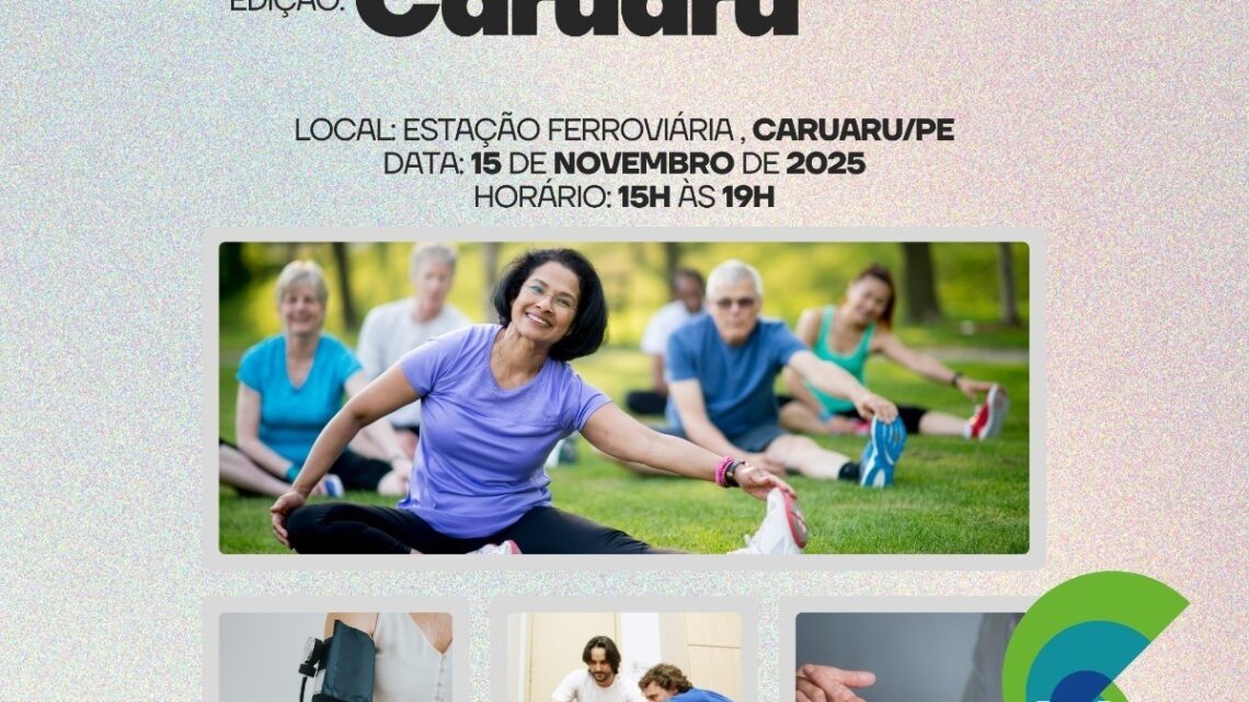SESI-PE leva o projeto “Saúde no Parque” a Caruaru com ações gratuitas de promoção do bem-estar
