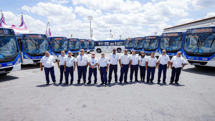 Caruaru ganha 28 novos ônibus no transporte público