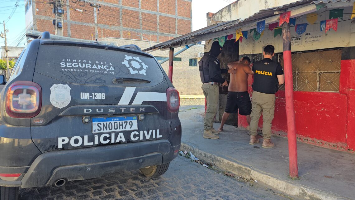 Polícia Civil deflagra operação em Caruaru para combater os crimes de homicídios, tráfico de drogas e roubo