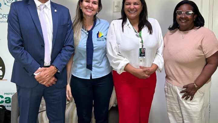 Vereador Júnior Letal realiza visita produtiva à Secretaria de Assistência Social e Combate à Fome de Caruaru