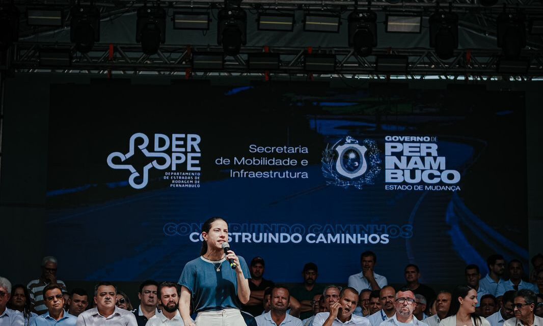 Governadora Raquel Lyra autoriza início das obras da PE-088 e firma convênio para construção de duas escolas