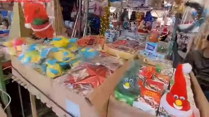 Comerciantes da ‘Feira do Paraguai’ no Parque 18 de Maio são orientados a terem extintores de incêndio