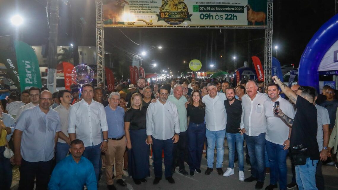 Governadora Raquel Lyra destaca força do agronegócio pernambucano na abertura da Exposição Nordestina