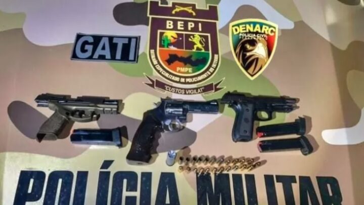 Três homens morrem durante confronto com a polícia no Agreste de Pernambuco